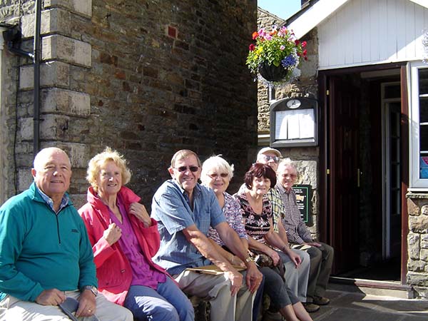 Cleveland Outlook Foot Treasure hunt in Reeth